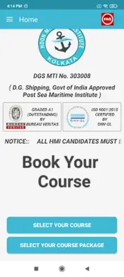 Hoon Maritime Institute android App screenshot 4